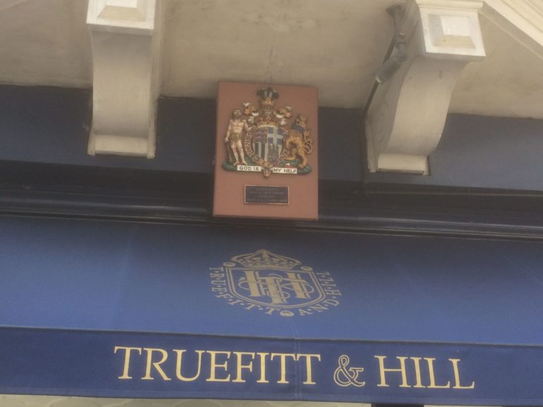 London St James's Street: Truefitt & Hill. Photo Credit: © Edwin Lerner. 