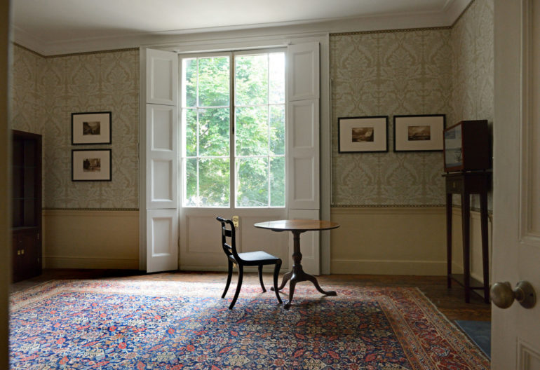 Sandycombe Lodge: Turner's House sitting room. Photo Credit: Anne Purkiss ©Turner’s House Trust Collection.