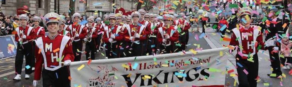 London's New Year's Day Parade_The Mount Horeb High School Band. Photo Credit: © Lnydp.