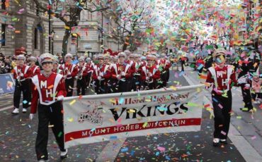 London's New Year's Day Parade_The Mount Horeb High School Band. Photo Credit: © Lnydp.