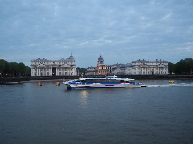 River Thames: Old Royal Naval College in Greenwich. Photo Credit: @ Ursula Petula Barzey. 
