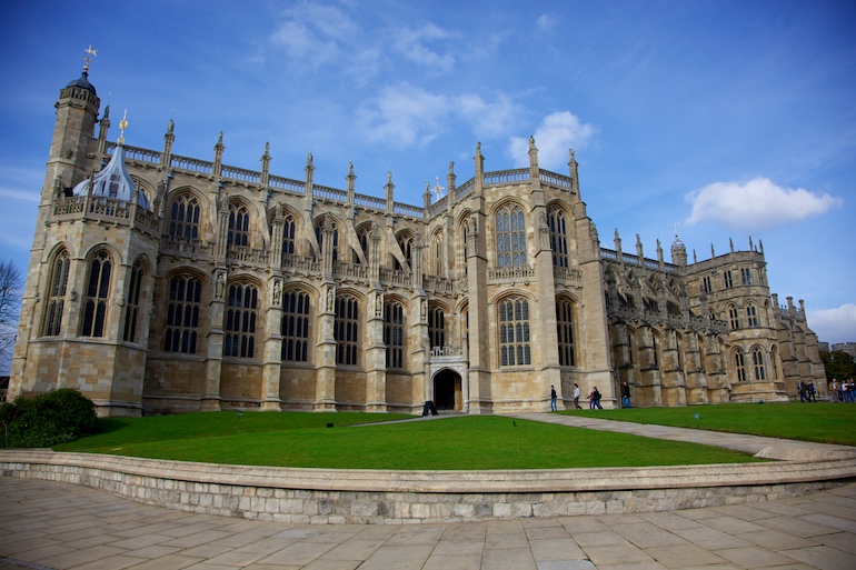 Windsor Castle: St George's Castle. Photo Credit: © Aurelien Guichard via Wikimedia Commons. 