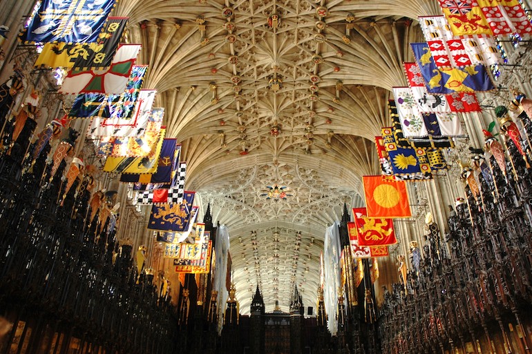 Windsor Castle_choir at St George's Castle. Photo Credit: © Josep Renalias via Wikimedia Commons. 