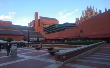 British Library in London: Exterior View. Photo Credit: © Steve Fallon.