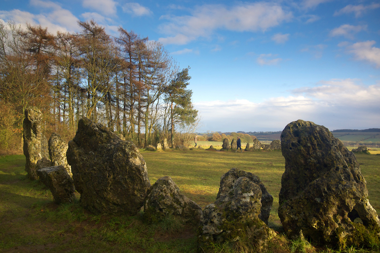 The Cotswolds: Rollright Stones, Warwickshire/Oxfordshire. Photo Credit: © Diana Jarvis via Visit England. 