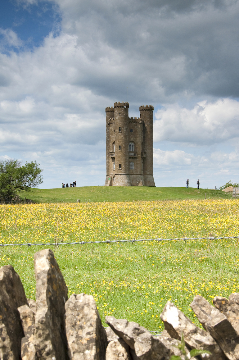 The Cotswolds: The Broadway Tower, Broadway, Worcestershire. Photo Credit: © Diana Jarvis via Visit England. 