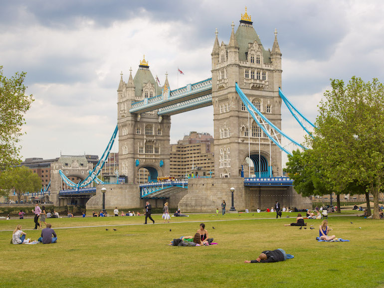 View of Tower Bridge in London. Photo Credit: © Pawel Libera via London & Partners. 