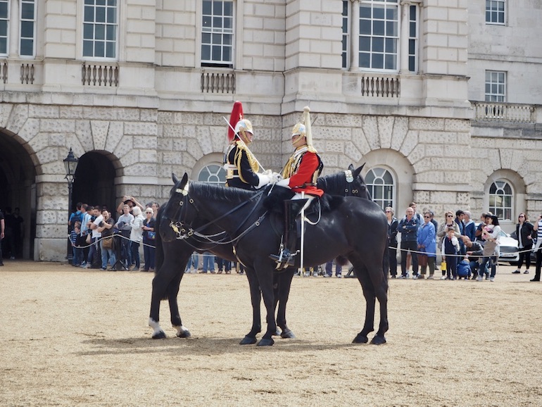 London St James's Park - Horse Guard Parade: Changing of the Guard. Photo Credit: © Ursula Petula Barzey.