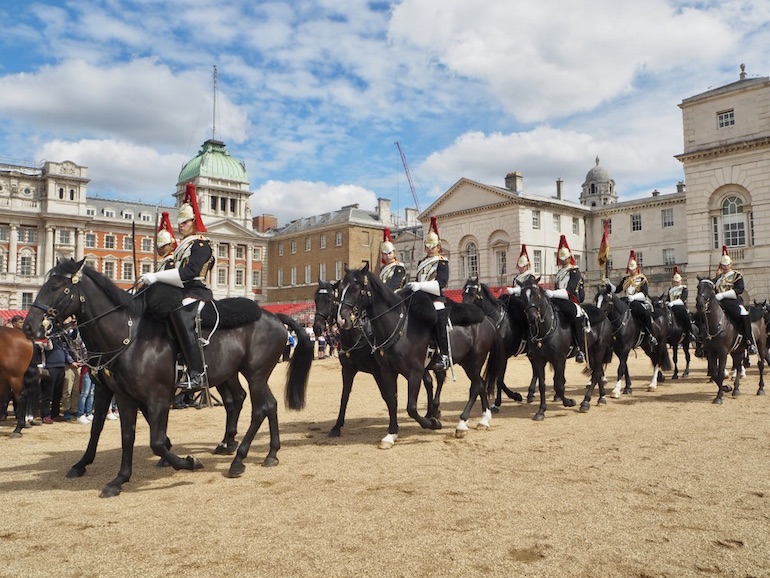 London St James's Park - Horse Guard Parade: Changing of the Guard. Photo Credit: © Ursula Petula Barzey.