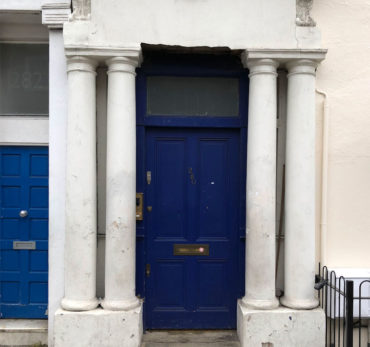 Notting Hill: Blue Door from Notting Hill Movie. Photo Credit: © James Hamill.