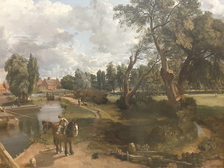 Tate Britain: Flatford Mill by John Constable 1816 - 17. Photo Credit: © Ingrid Wallenborg.