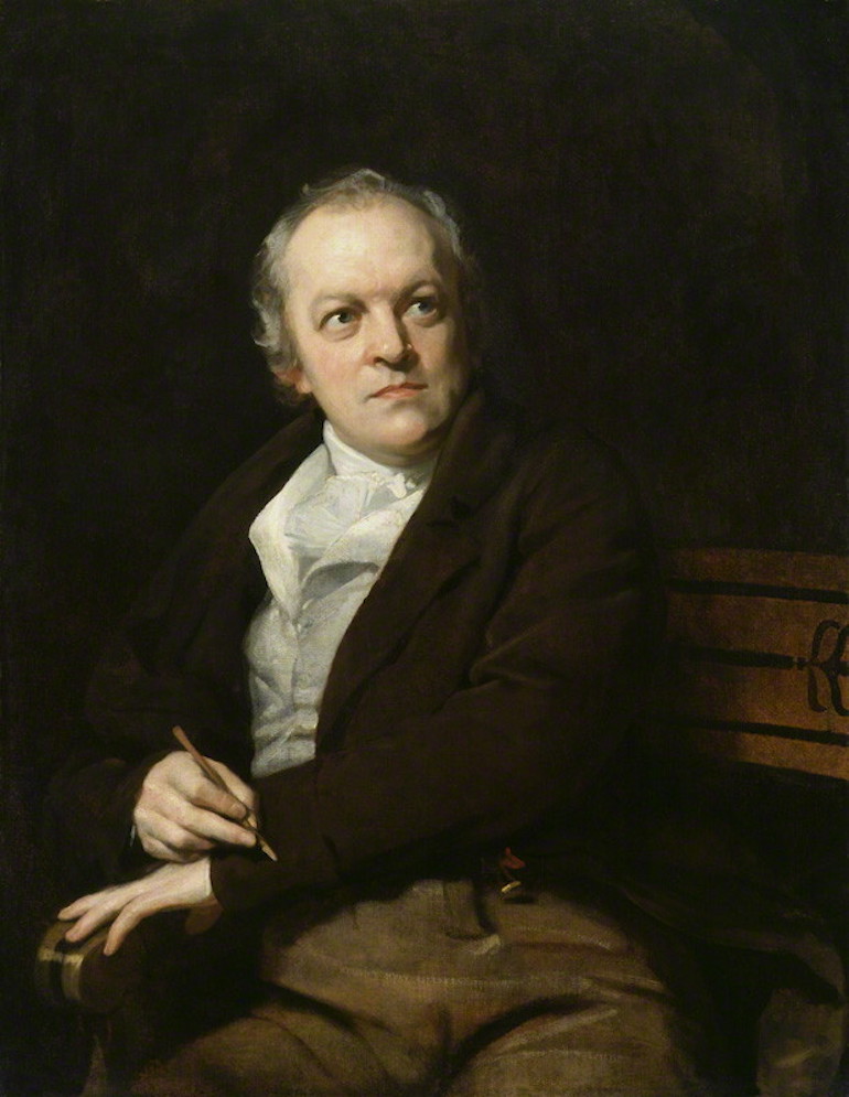 William Blake painting by Thomas Phillips. Photo Credit: © Public Domains via WikiMedia Commons.