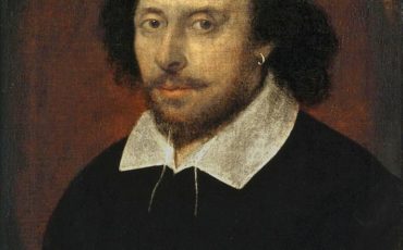 William Shakespeare portrait by John Taylor known as The Chandos Portrait. Photo Credit: © Public Domain via Wikimedia Commons.