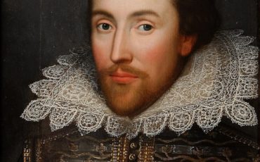 William Shakespeare portrait known as the Cobbe painting. Photo Credit: © Public Domain via Wikimedia Commons.