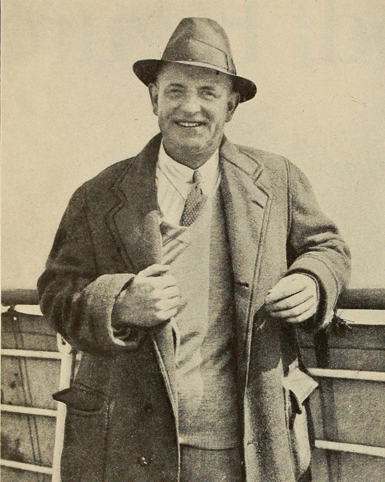 Author P.G. Wodehouse in 1930. Photo Credit: © Public Domain via Wikimedia Commons.