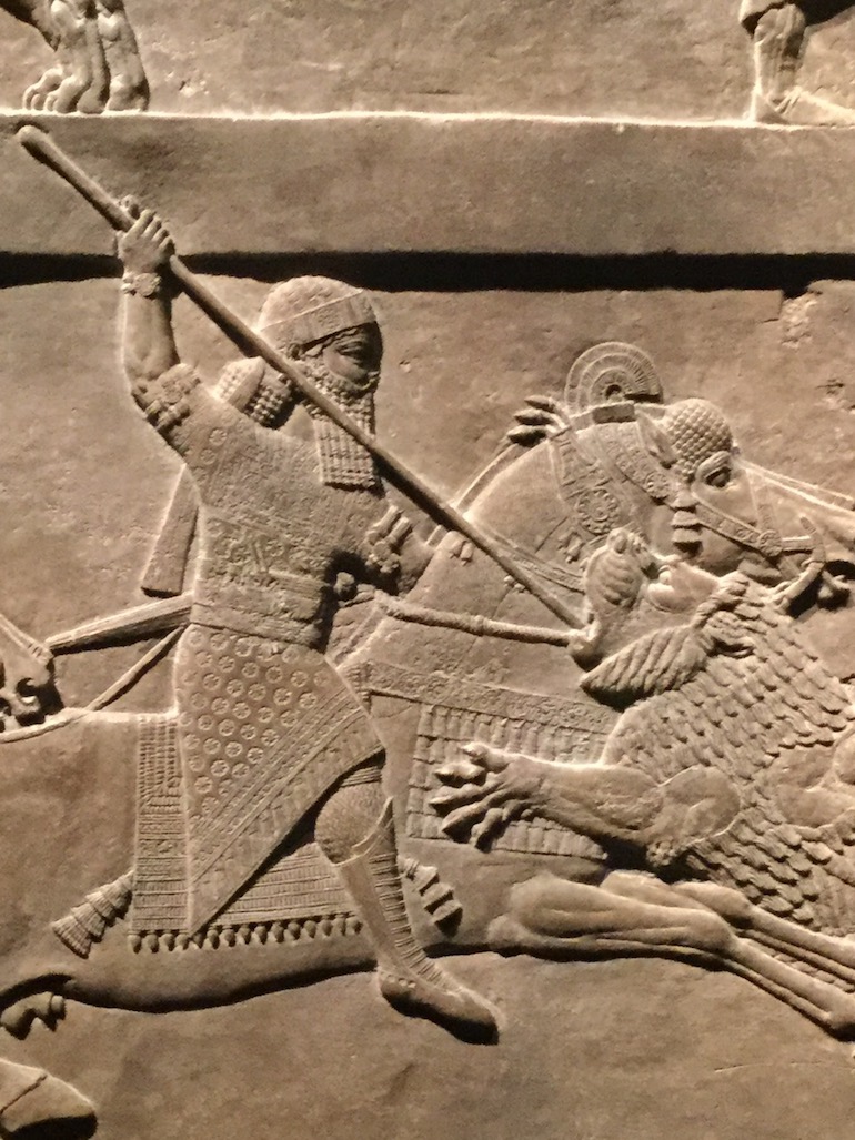 British Museum in London_Ashurbanipal killing Lions. Photo Credit: © Sue Hyde.