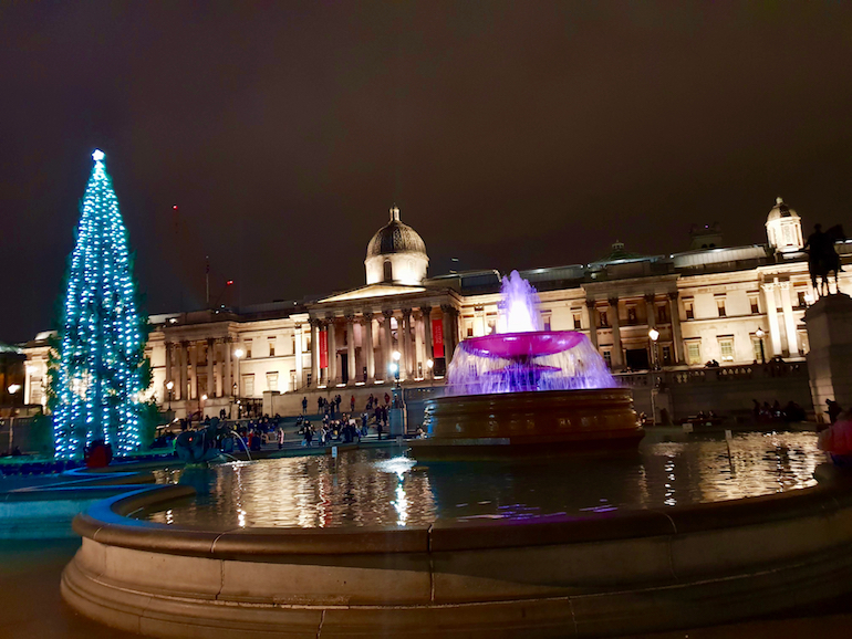2018 Trafalgar Square Christmas Tree. Photo Credit: © Ursula Petula Barzey. 