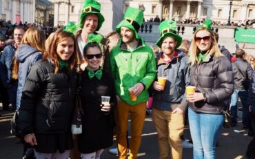 London’s St Patrick’s Day Festival . Photo Credit: © Ursula Petula Barzey.