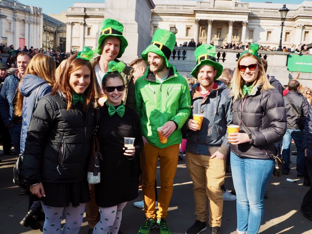 Celebrating St Patrick's Day in London