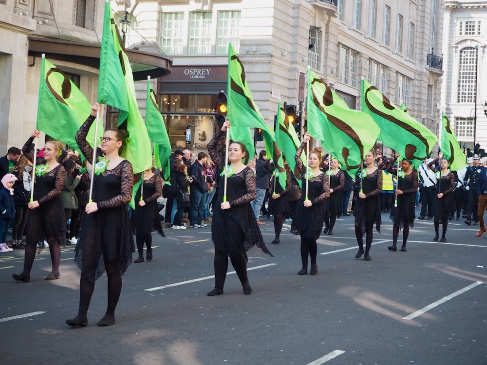 St Patrick’s Day Parade in London. Photo Credit: © Ursula Petula Barzey.
