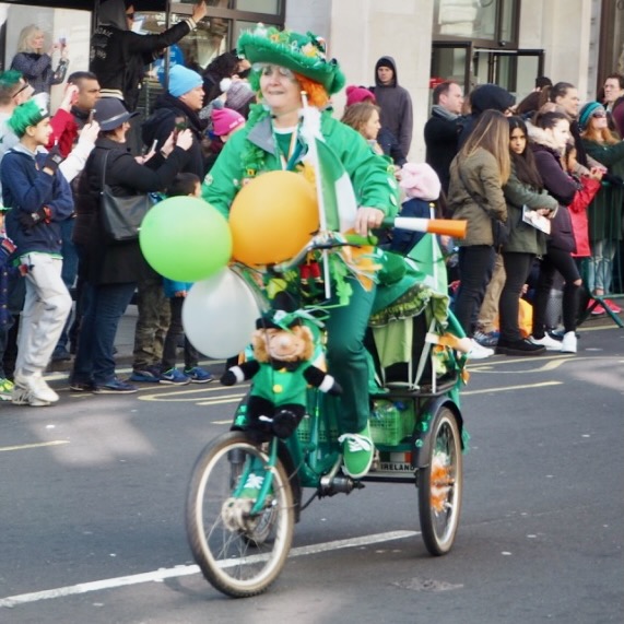 St Patrick’s Day Parade in London. Photo Credit: © Ursula Petula Barzey.