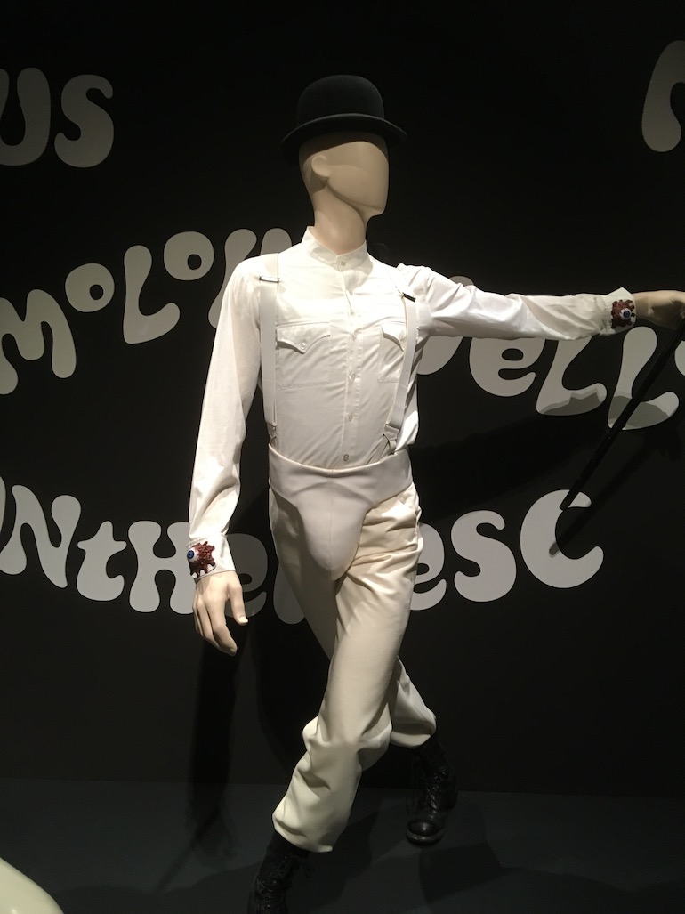 Design Museum in London_Stanley Kubrick Clockwork Orange costume. Photo Credit: © Edwin Lerner. 