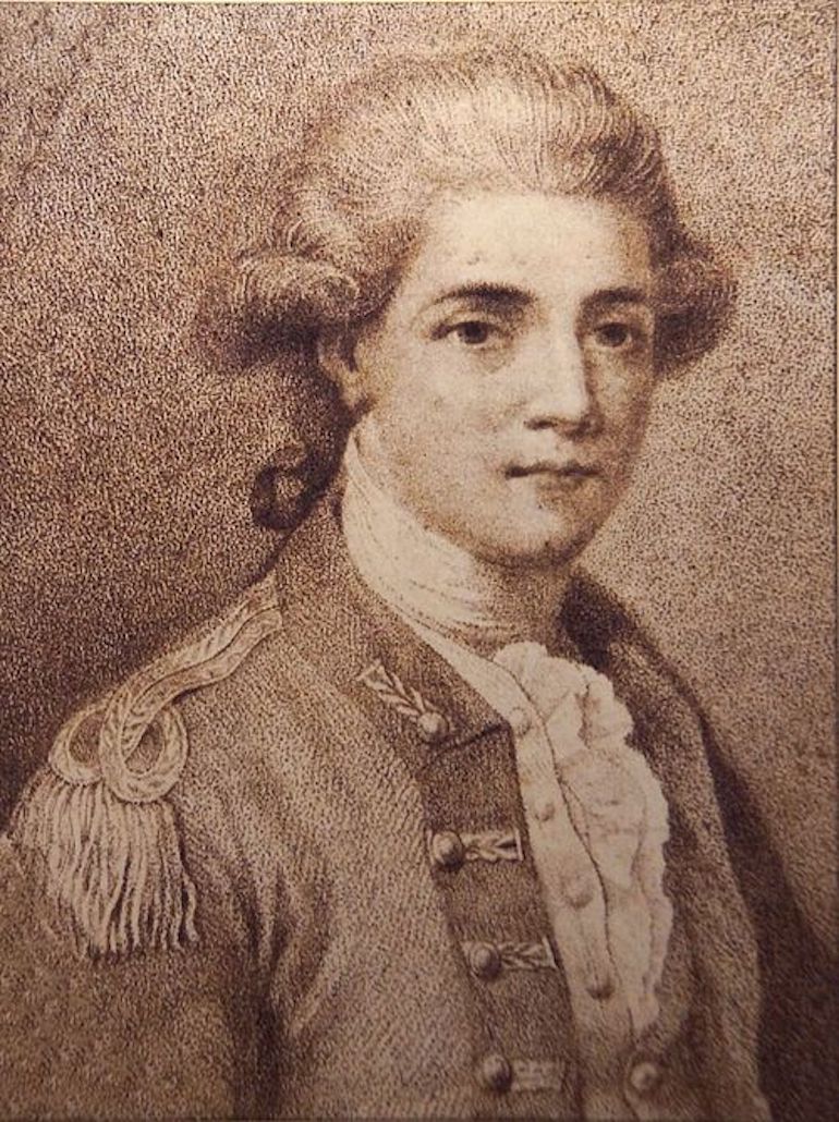 Major John Andre. Photo Credit: © Public Domain via Wikimedia Commons. 