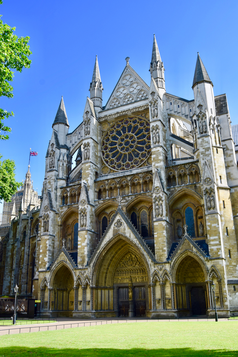 North facade of Westminster Abbey in London. Photo Credit: © David Streets.