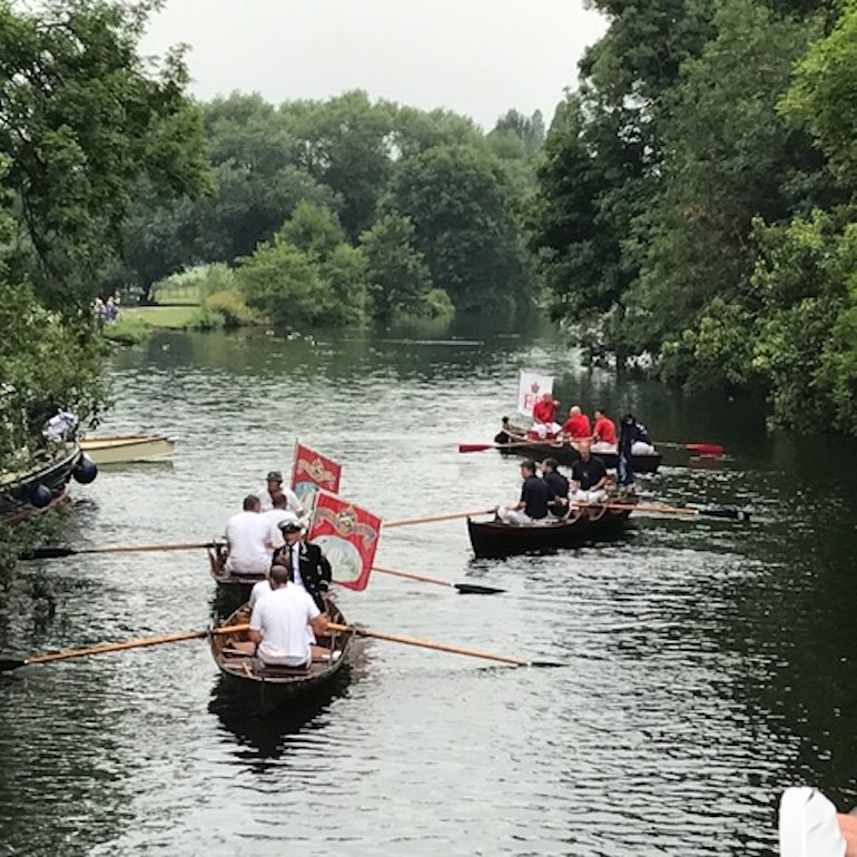 Swan Upping on the River Thames in London. Photo Credit: © Guy Fairbank.