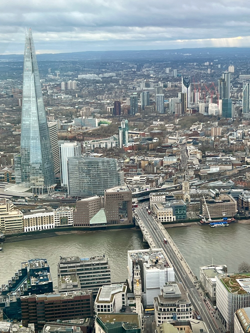 View of London Bridge from Horizon 22. Photo Credit: © Ursula Petula Barzey.