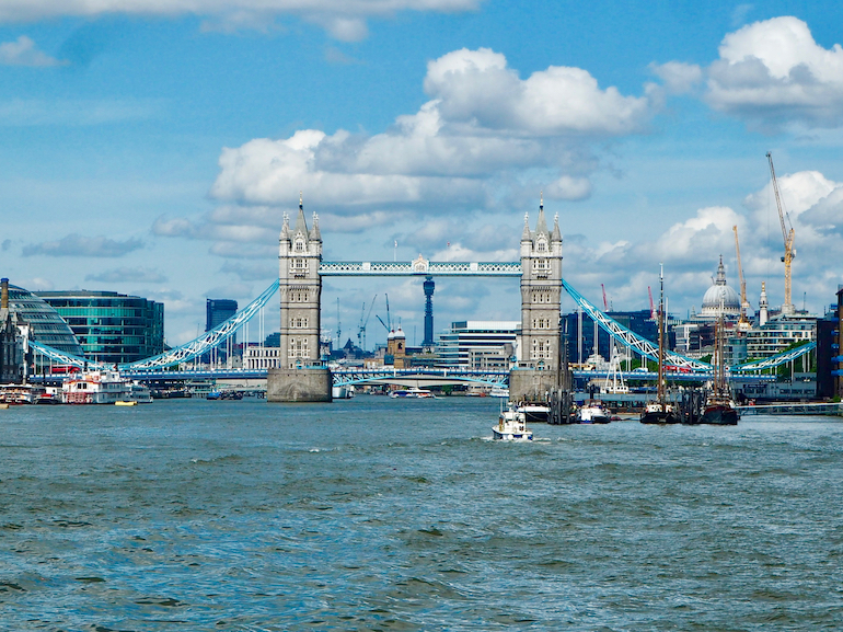 View of Tower Bridge in London.  Photo Credit: © Ursula Petula Barzey.