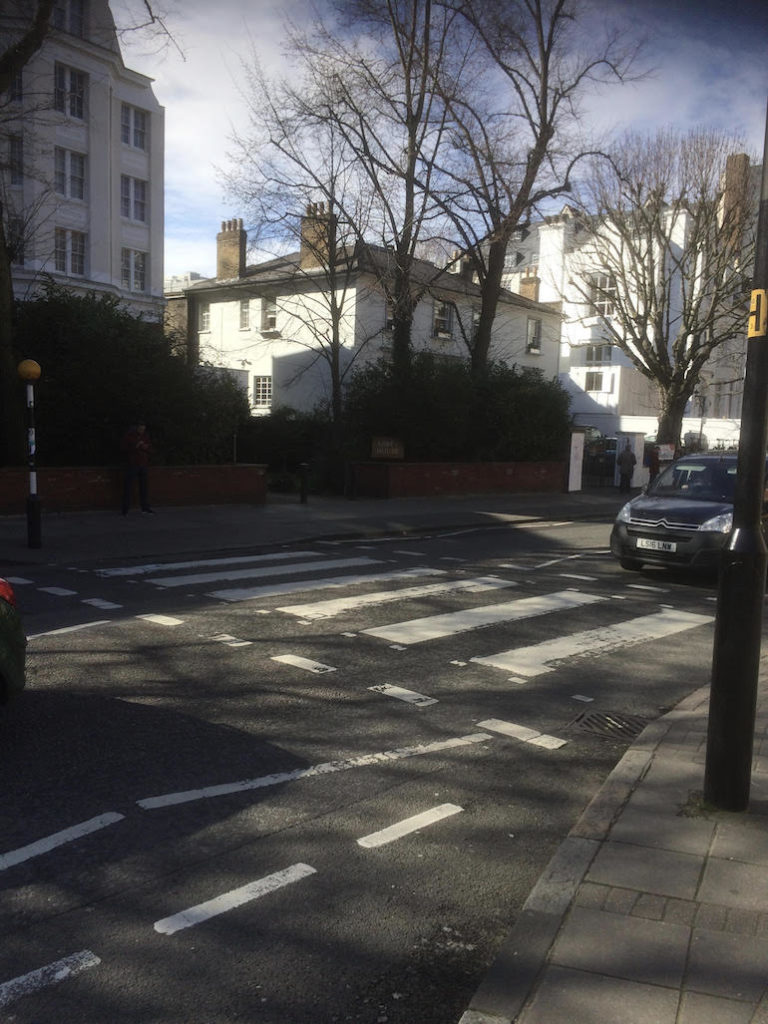 Abbey Road Zebra Crossing in London. Photo Credit © Edwin Lerner