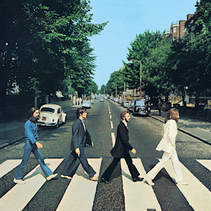 Beatles Abbey Road Album Cover. Photo Credit: © Iain Macmillan via Wikimedia Commons. 