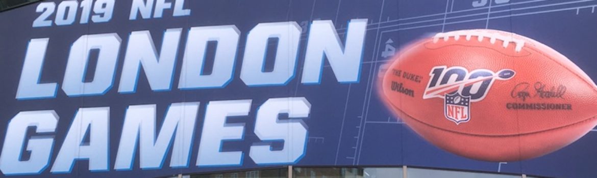 2019 NFL London Games. Photo Credit: © Edwin Lerner.