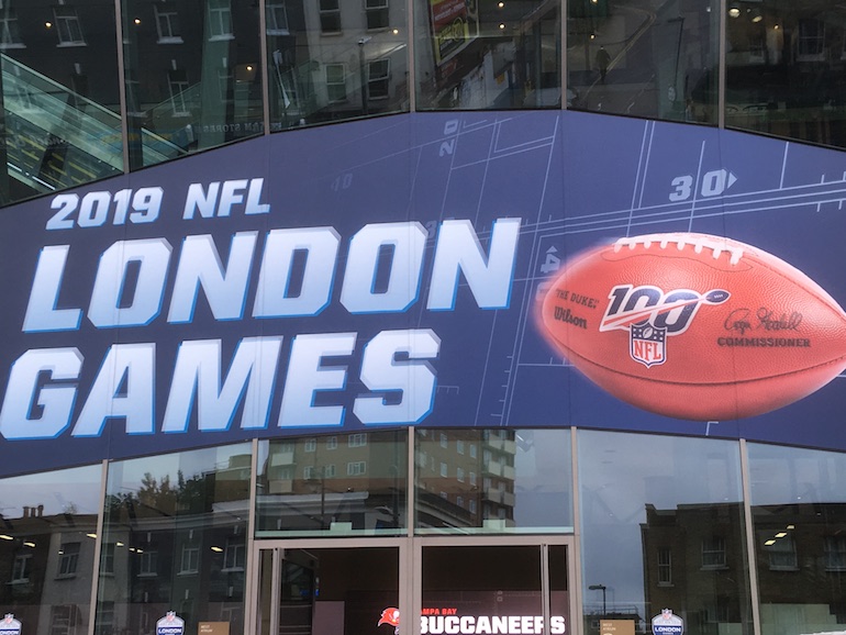 2019 NFL London Games. Photo Credit: © Edwin Lerner. 