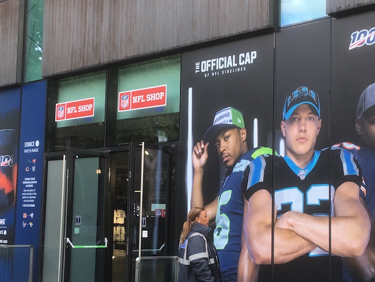 nfl shop london