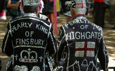 Pearly Kings at Highgate Festival. Photo Credit: © Julian Osley via Wikimedia Commons.