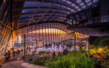 Sky Garden Restaurant in London. Photo Credit: © rhubarb, Sky Garden.