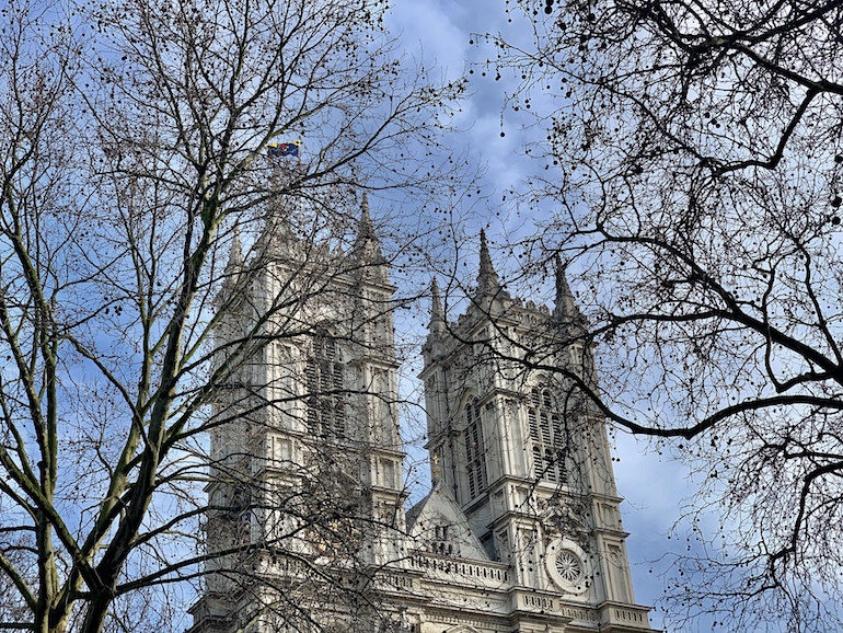 The 18th Century West Front of Westminster Abbey, by Nicholas Hawsmoor. Photo Credit: © Antony Robbins.