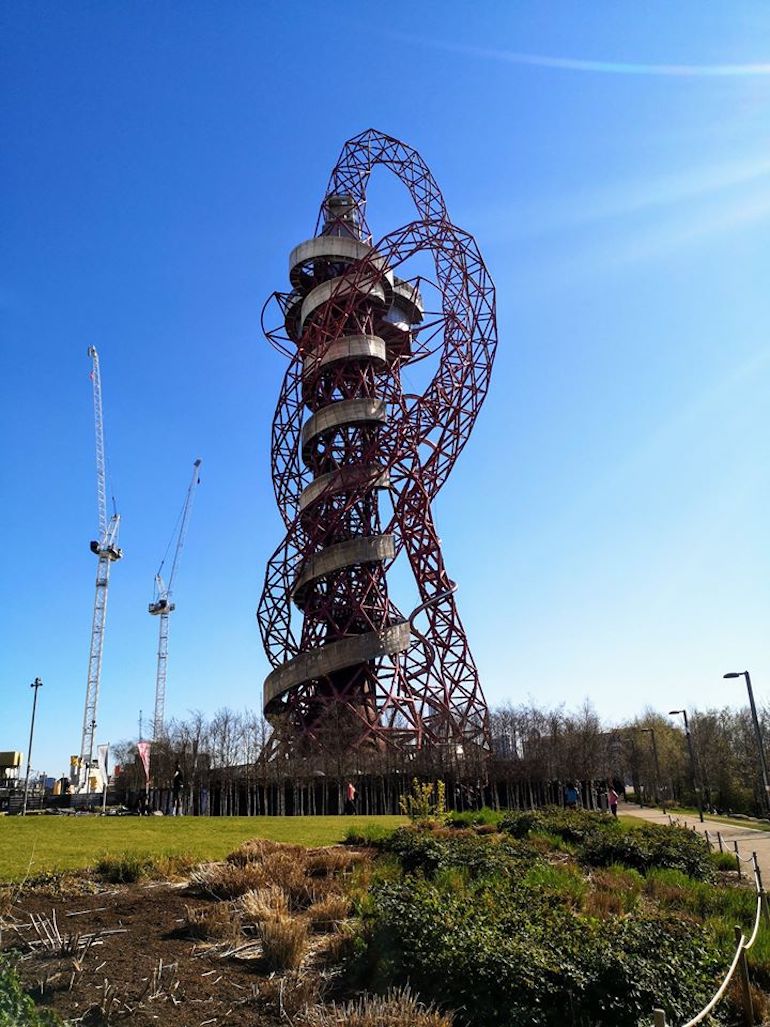 ArcelorMittal Orbit tower, Queen Elizabeth Olympic Park, Stratford, East London. Photo Credit: © Steve Fallon