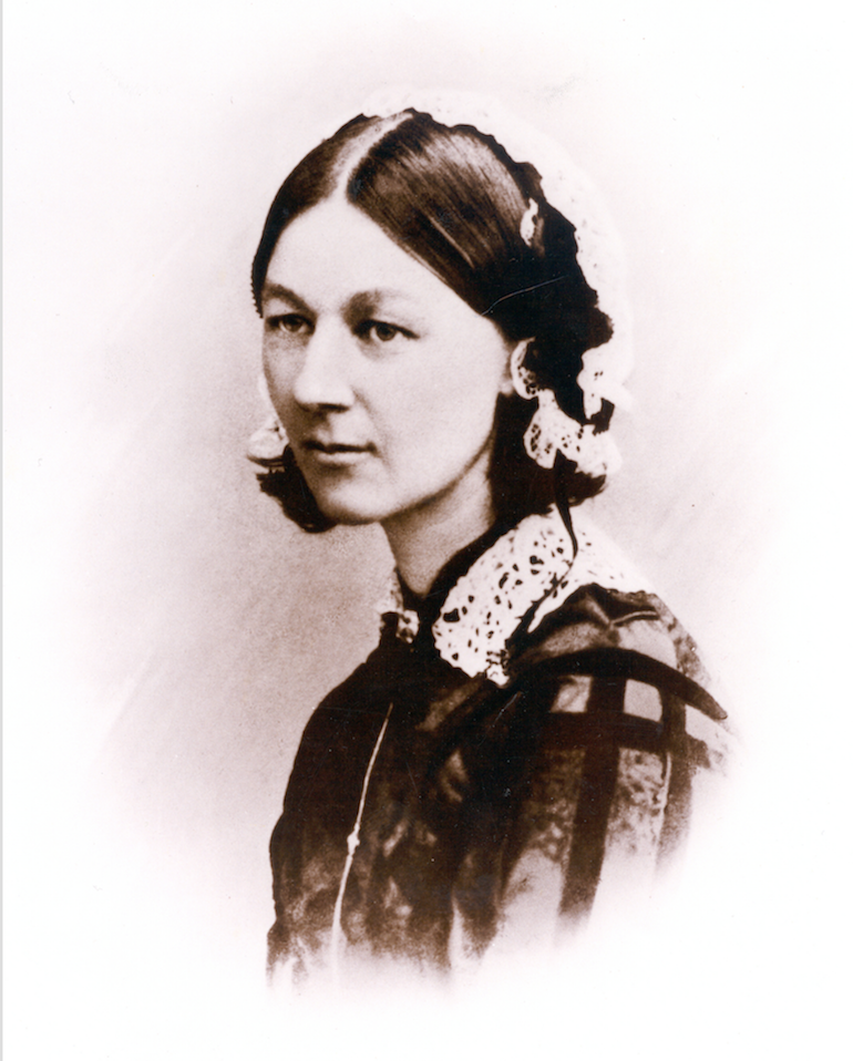 One of the few photographs of a camera shy Florence Nightingale. Photo Credit: ©  Florence Nightingale Museum London.