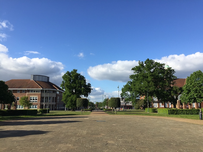 The town centre gardens, Letchworth. Photo Credit: © Alex Robinson.