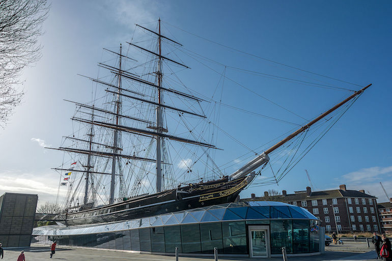 Cutty Shark ship in London. Photo Credit: © Krzysztof Belczyński.