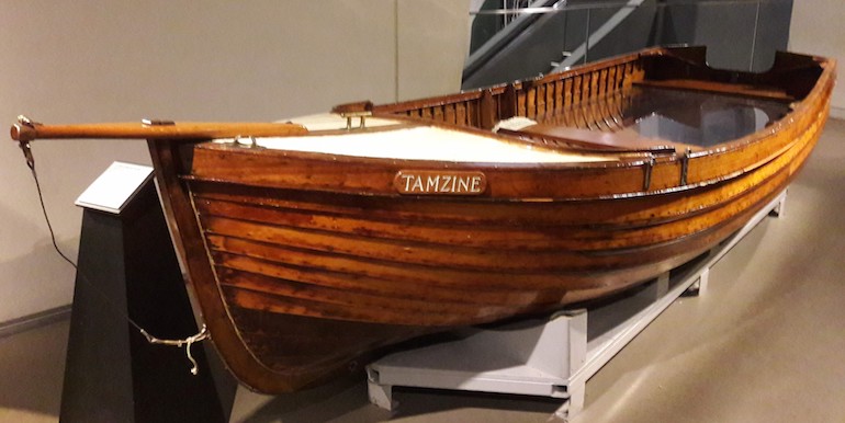 Tamzine ship at Imperial War Museum in London. Photo Credit: © LRDG truck at Imperial War Museum in London. Photo Credit: © Caroline Piper.