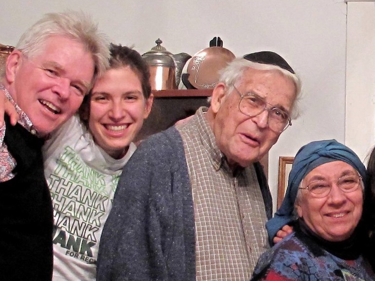 Steve, niece Tsivia Leah, Bill & Beulah. Photo Credit: © Steve Fallon.