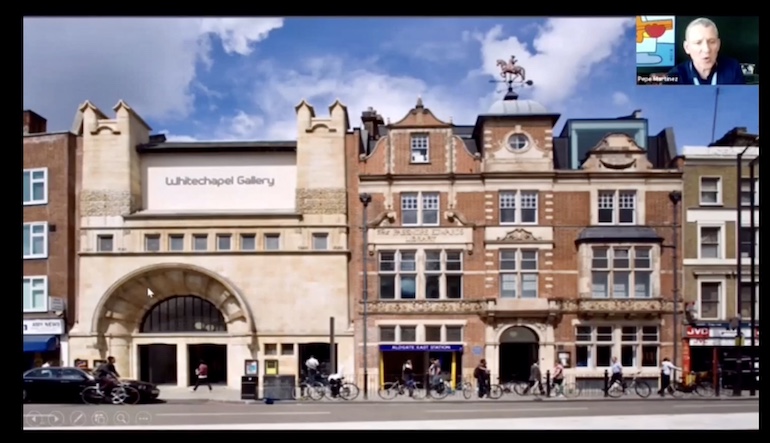 Exploring London through a virtual tour_Whitechapel Gallery.  Photo Credit: © Pepe Martinez.