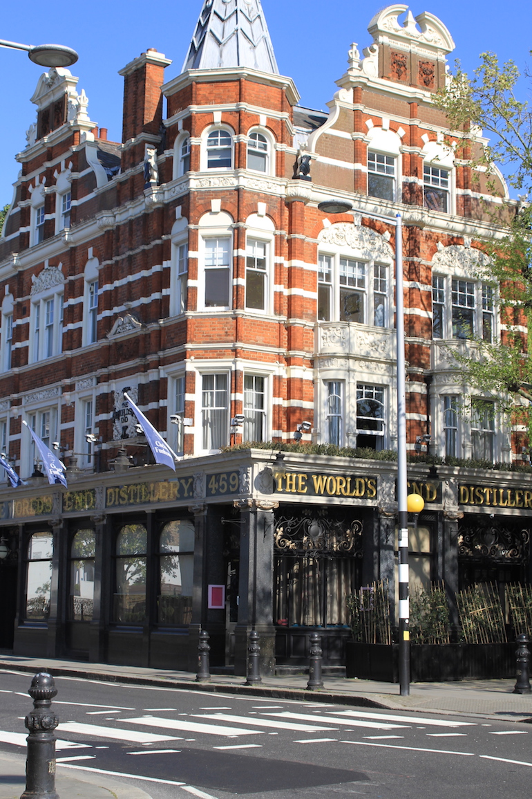 The World’s End Pub in London. Photo Credit: © Clare McCoy.