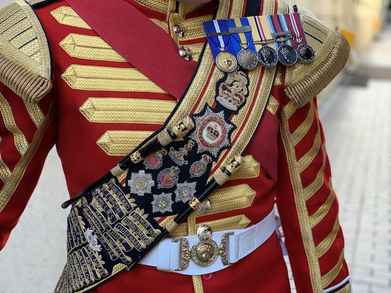 British Army jackets from the Victorian era. Photo Credit: © Antony Robbins.