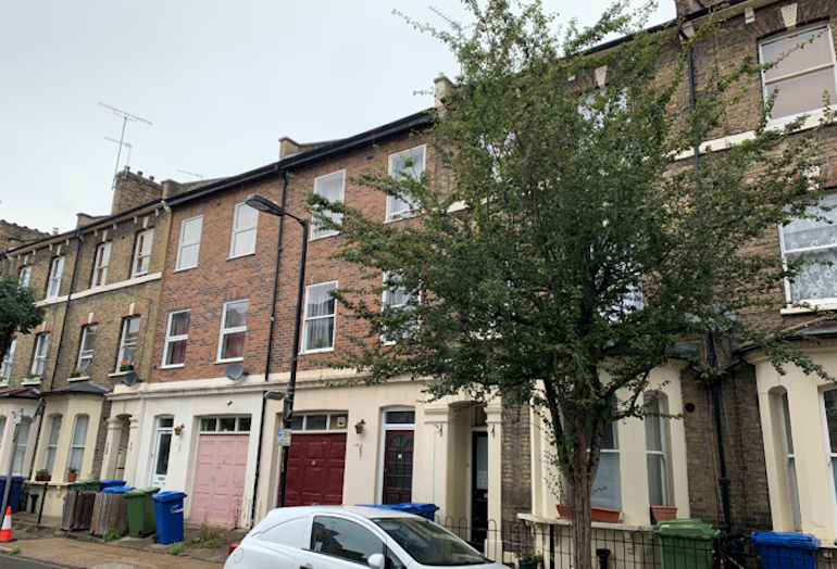 Example of intermittent postwar housing in London. Photo Credit: © Ruth Polling.