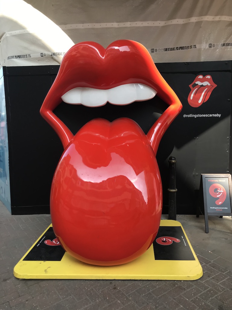 Rolling Stones store on Carnaby Street in London. Photo Credit: © Edwin Lerner.